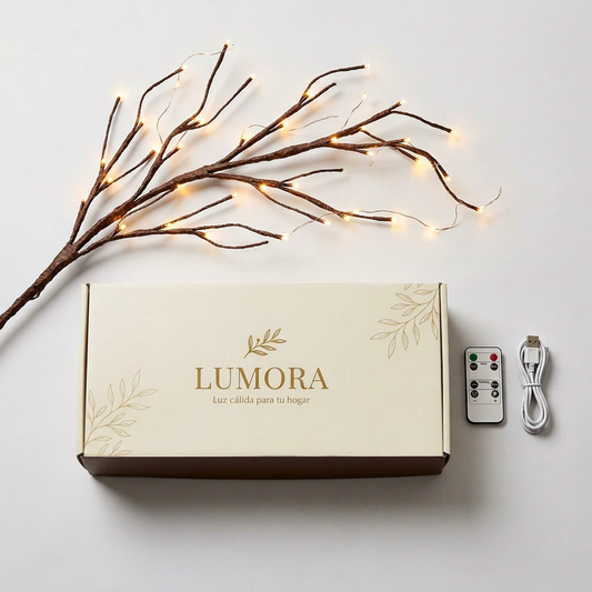 Enredadera de Luces Navideñas – LED Flexible, Luz Amarilla